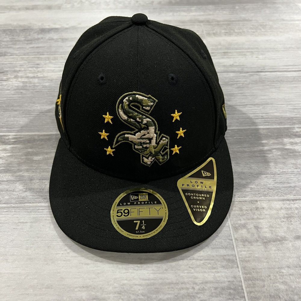 Men's New Era 7 1/4 Chicago White Sox 2024 Armed Forces Day Low Profile 59FIFTY